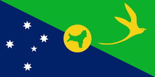 Christmas Island courtesy flag