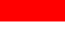 Indonesia courtesy flag