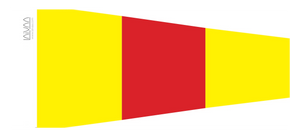 Numeral pennant 0 Zero