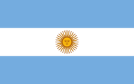 Argentina Courtesy flag