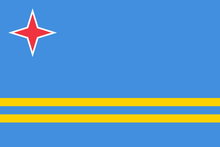 Aruba Courtesy flag