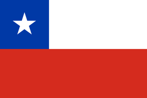 Chile Courtesy flag