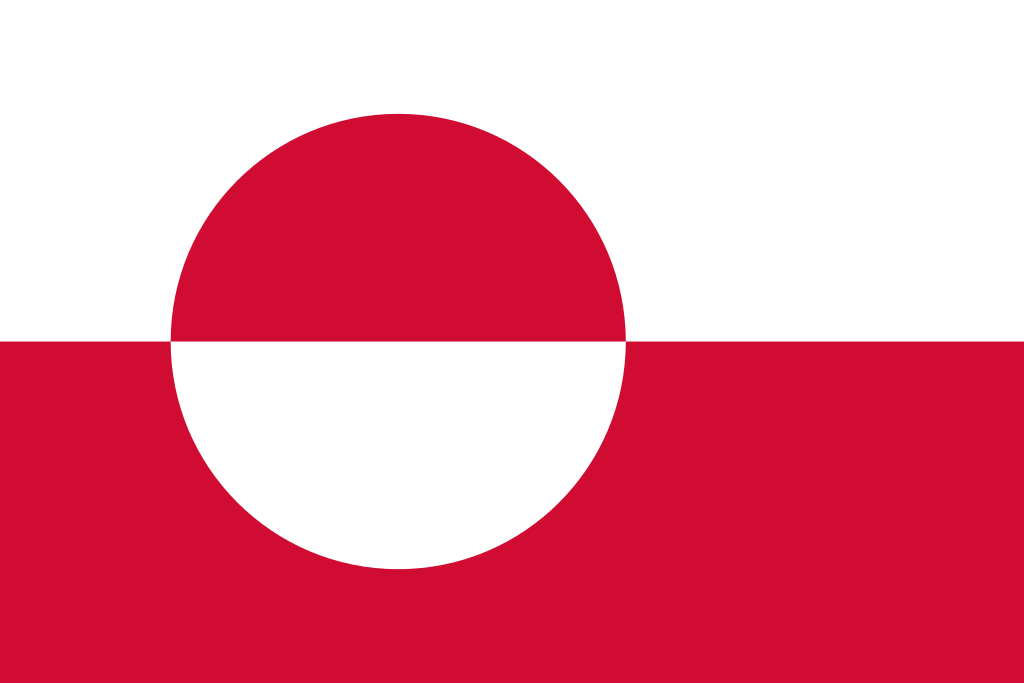 Greenland Courtesy flag