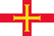 Guernsey (Channel Islands) Courtesy flag