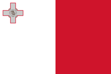 Malta Courtesy flag