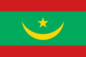 Mauritania Courtesy flag