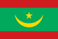 Mauritania Courtesy flag