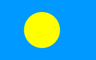 Palau (Belau) Courtesy flag