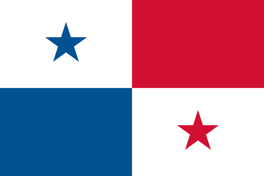 Panama Courtesy flag