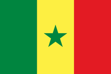 Senegal Courtesy flag