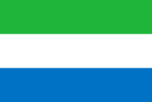 Sierra Leone Courtesy flag