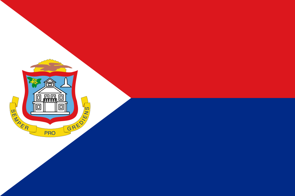 Sint Maarten (Saint Martin) Courtesy flag