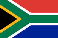 South Africa Courtesy flag