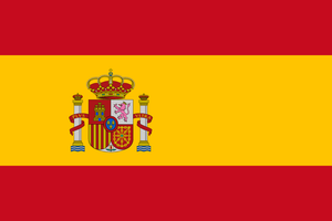 Spain Courtesy flag