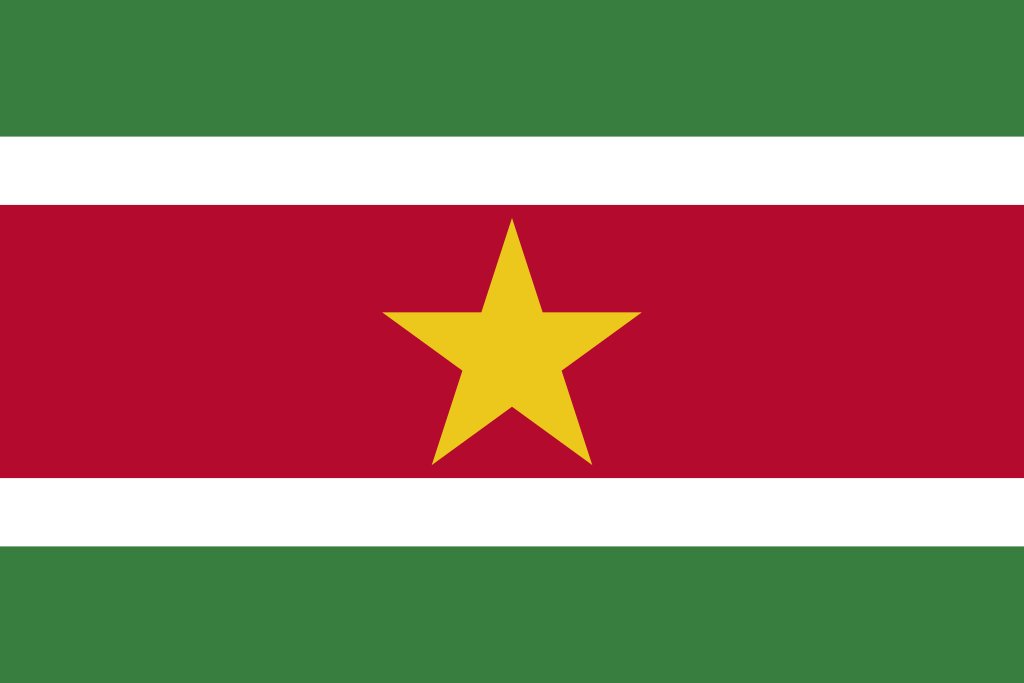 Suriname Courtesy flag