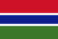 Gambia Courtesy flag