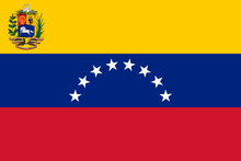 Venezuela Courtesy flag