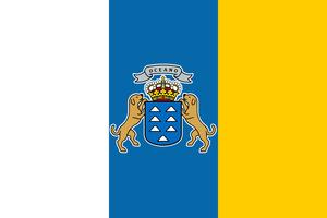 Canary Islands Courtesy flag