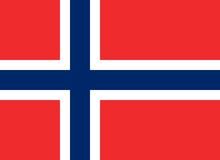 Norway Courtesy flag