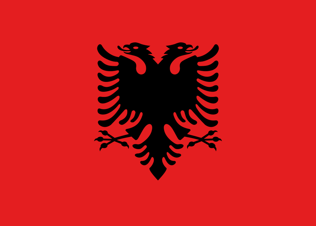 Albania Courtesy flag