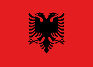Albania Courtesy flag