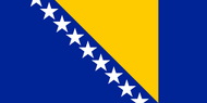 Bosnia and Herzegovina Courtesy flag