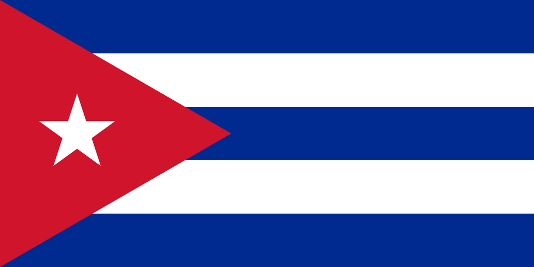 Cuba Courtesy flag