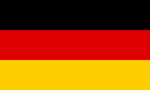 Germany Courtesy flag
