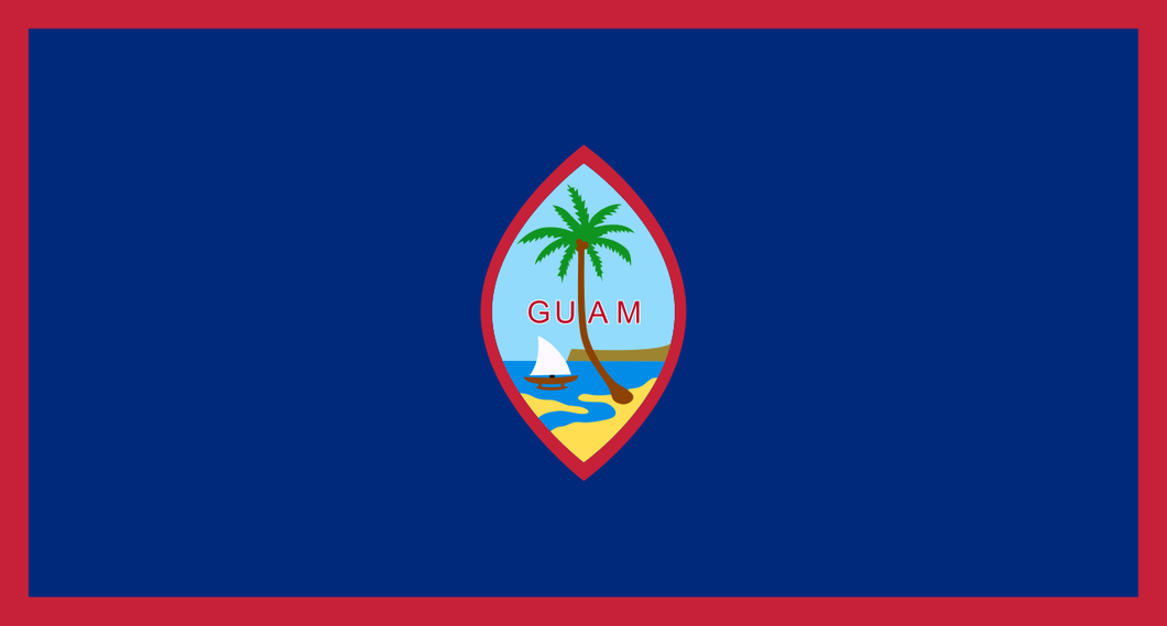 Guam Courtesy flag