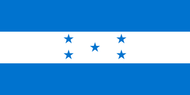 Honduras Courtesy flag