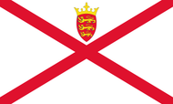 Jersey (Channel Islands) Courtesy flag