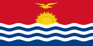 Kiribati Courtesy flag