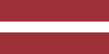Latvia Courtesy flag