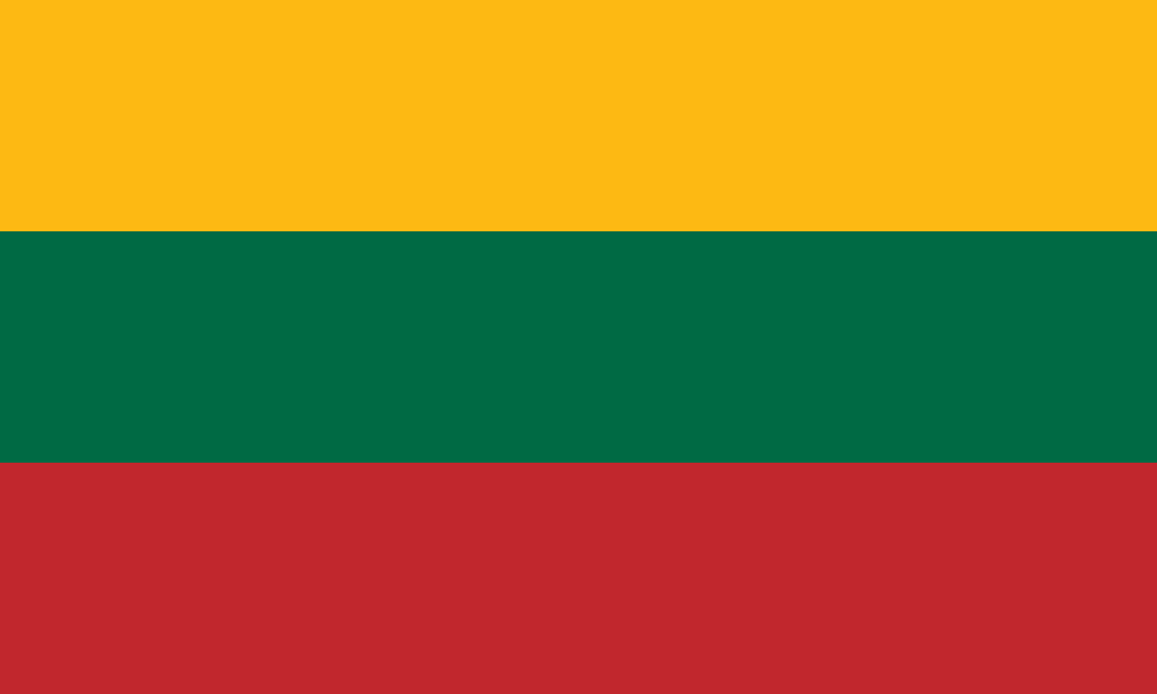 Lithuania Courtesy flag
