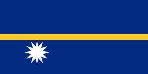 Nauru Courtesy flag