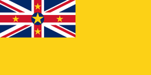 Niue Courtesy flag