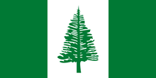 Norfolk Island Courtesy flag