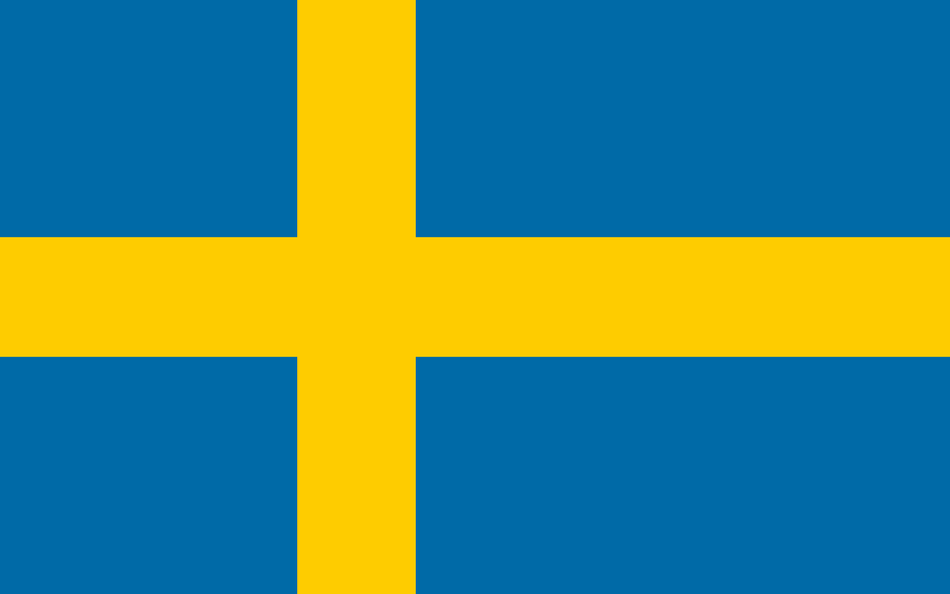 Sweden Courtesy flag