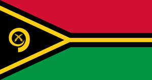 Vanuatu Courtesy flag