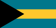 Bahamas Courtesy flag