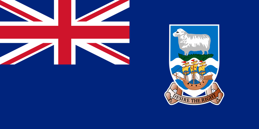 Falkland Islands Courtesy flag