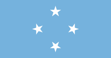 Federated States of Micronesia Courtesy flag
