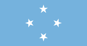 Federated States of Micronesia Courtesy flag