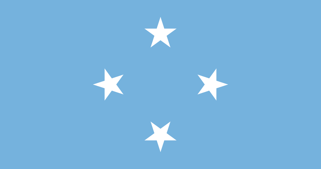 Federated States of Micronesia Courtesy flag