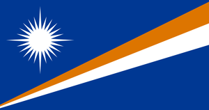Marshall Islands Courtesy flag