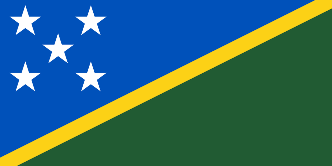 Solomon Islands Courtesy flag