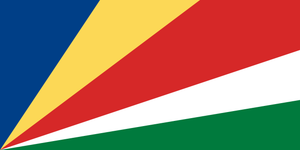 Seychelles Courtesy flag