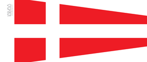 Numeral pennant 4 Four