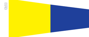 Numeral pennant 5 Five