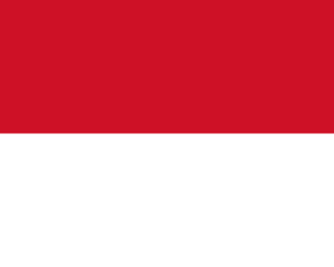 Monaco Courtesy flag